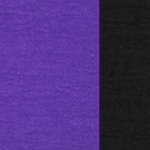 Purple with Black