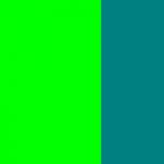 Lime with Teal