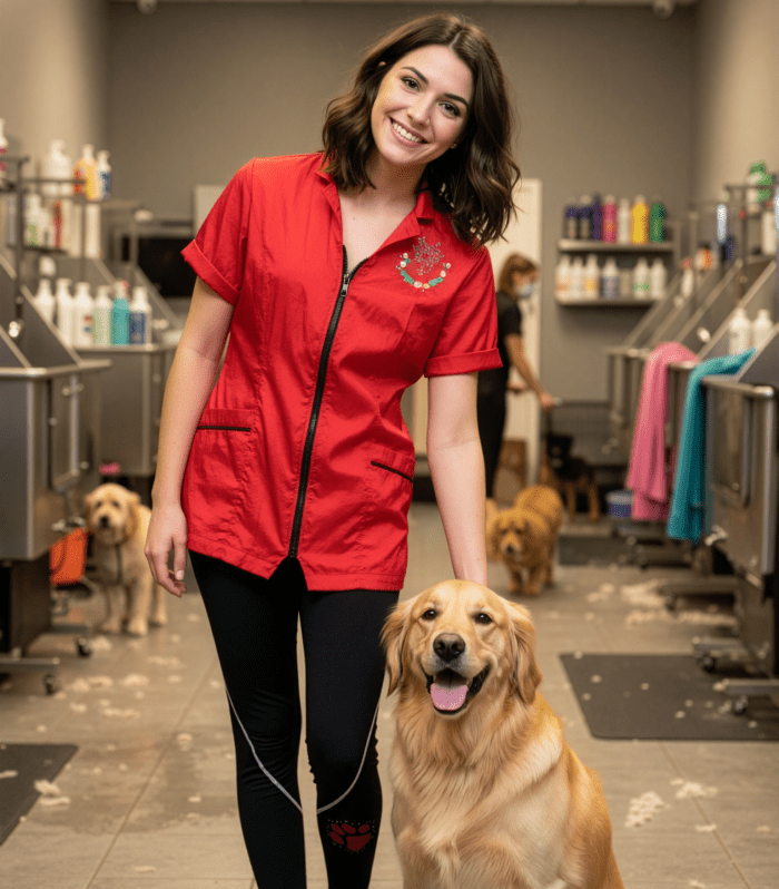 Piped Pocket Top Holiday