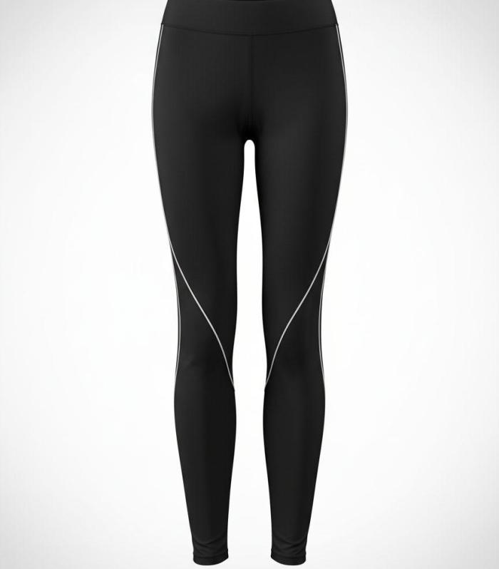 Legging with Contrast Stitching