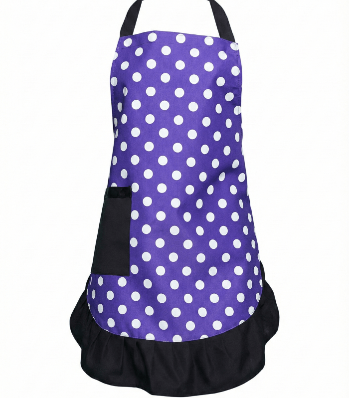 Sassy Suzy Apron With Polka Dots